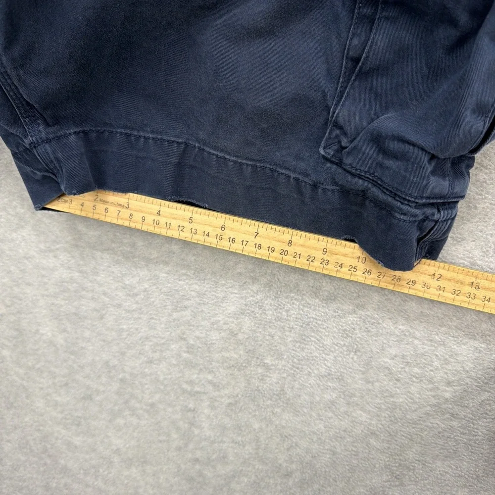 Polo Ralph Lauren Cargo Shorts Men 42 Navy Paratrooper Gellar Fatigue Preppy Y2K